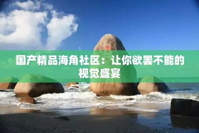国产精品海角社区：让你欲罢不能的视觉盛宴