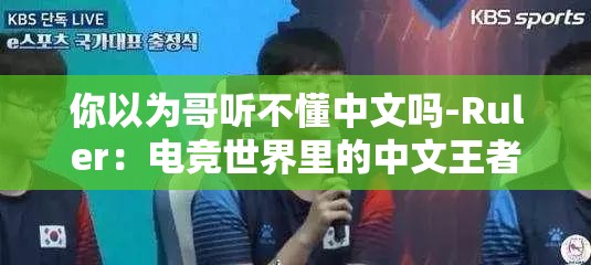 你以为哥听不懂中文吗-Ruler：电竞世界里的中文王者之路