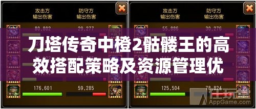 刀塔传奇中橙2骷髅王的高效搭配策略及资源管理优化指南