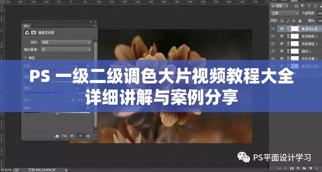 PS 一级二级调色大片视频教程大全详细讲解与案例分享