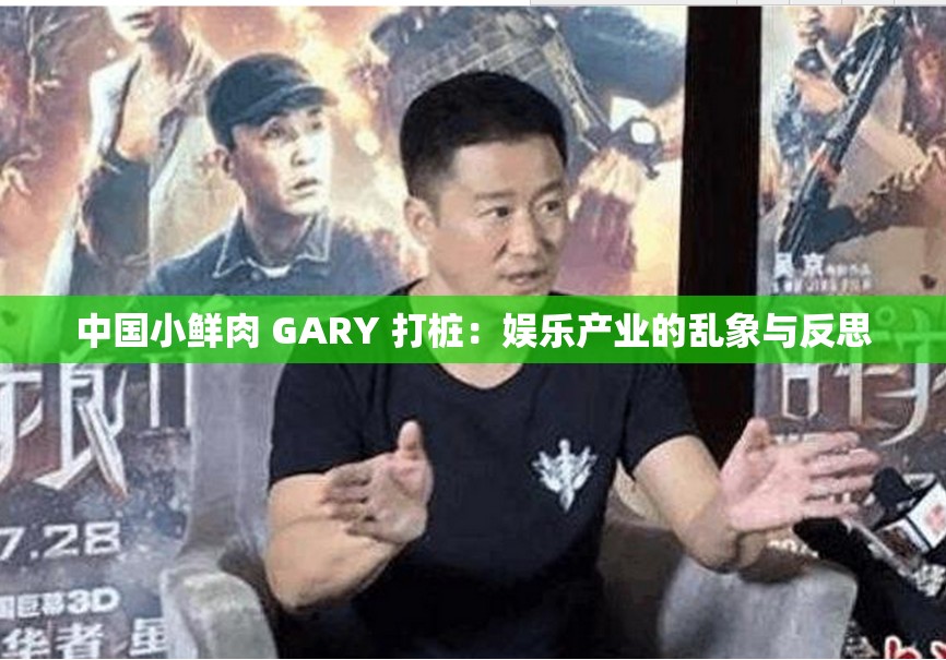 中国小鲜肉 GARY 打桩：娱乐产业的乱象与反思
