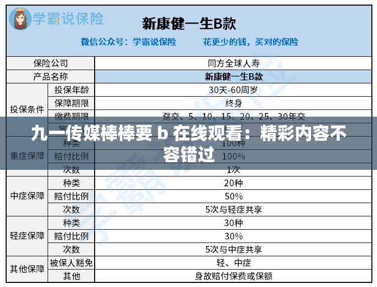 九一传媒棒棒要 b 在线观看：精彩内容不容错过