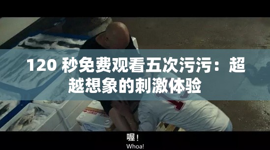120 秒免费观看五次污污：超越想象的刺激体验