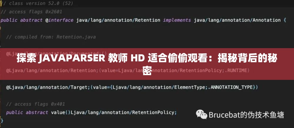 探索 JAVAPARSER 教师 HD 适合偷偷观看：揭秘背后的秘密