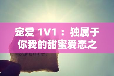 宠爱 1V1 ：独属于你我的甜蜜爱恋之旅永不停歇