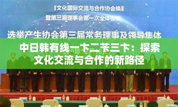中日韩有线一卞二苄三卞：探索文化交流与合作的新路径