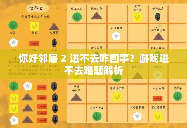 你好邻居 2 进不去咋回事？游戏进不去难题解析