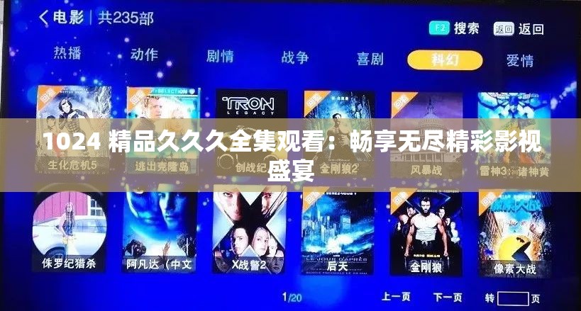 1024 精品久久久全集观看：畅享无尽精彩影视盛宴