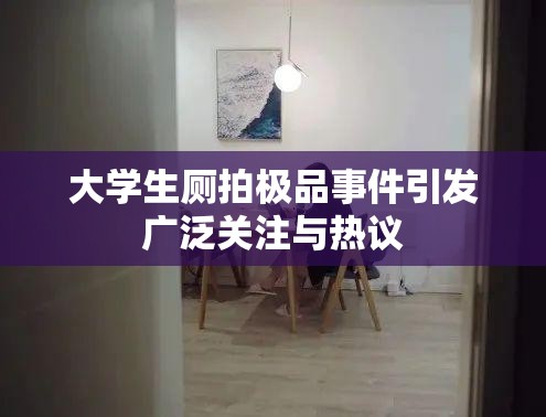 大学生厕拍极品事件引发广泛关注与热议