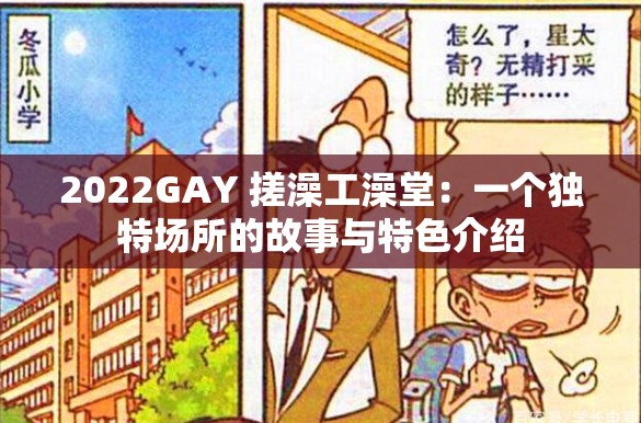 2022GAY 搓澡工澡堂：一个独特场所的故事与特色介绍