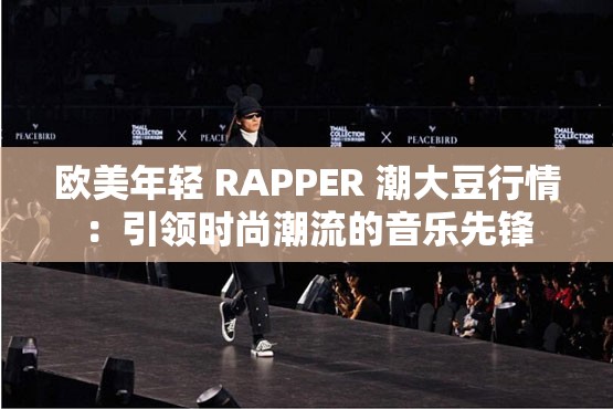 欧美年轻 RAPPER 潮大豆行情：引领时尚潮流的音乐先锋