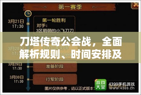 刀塔传奇公会战，全面解析规则、时间安排及参战资格条件