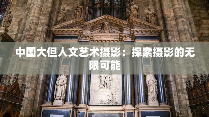 中国大但人文艺术摄影：探索摄影的无限可能