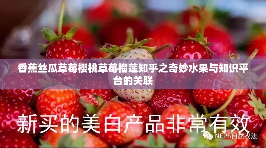 香蕉丝瓜草莓樱桃草莓榴莲知乎之奇妙水果与知识平台的关联