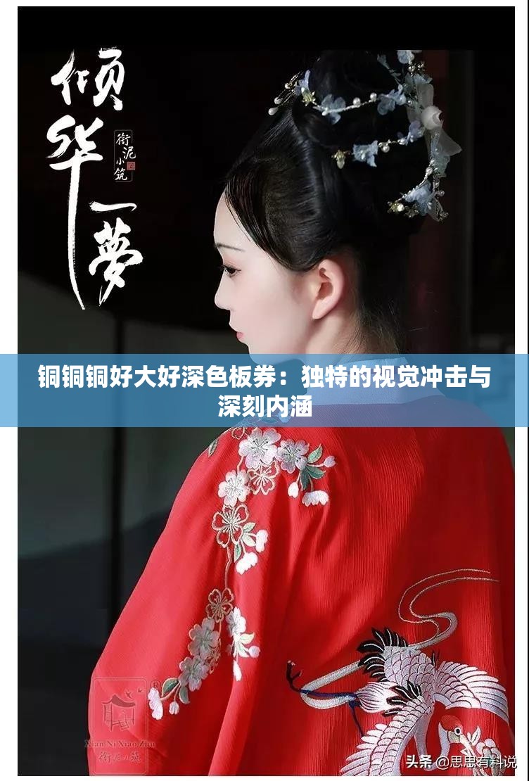 铜铜铜好大好深色板券：独特的视觉冲击与深刻内涵