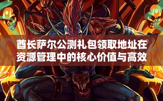 酋长萨尔公测礼包领取地址在资源管理中的核心价值与高效整合利用策略