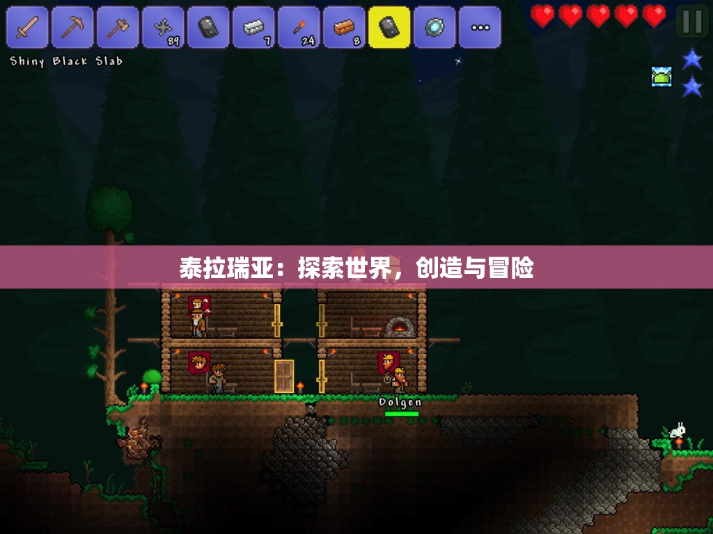 泰拉瑞亚：探索世界，创造与冒险