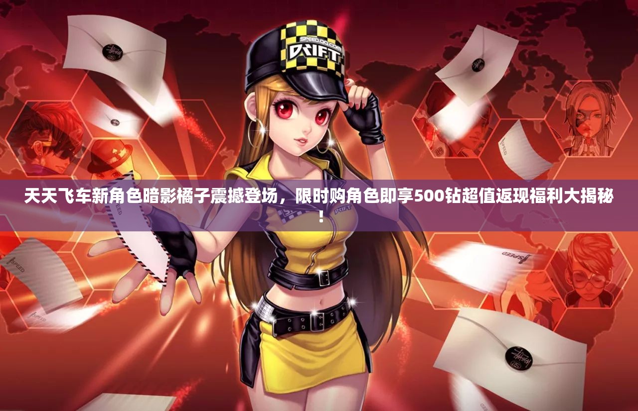 天天飞车新角色暗影橘子震撼登场，限时购角色即享500钻超值返现福利大揭秘！