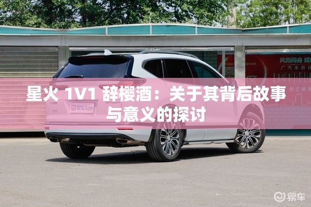 星火 1V1 辞樱酒：关于其背后故事与意义的探讨