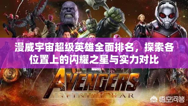 漫威宇宙超级英雄全面排名，探索各位置上的闪耀之星与实力对比