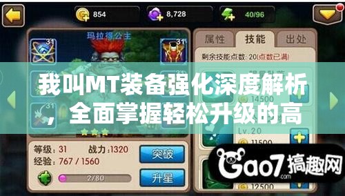 我叫MT装备强化深度解析，全面掌握轻松升级的高效秘籍