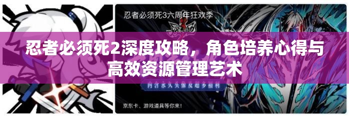 忍者必须死2深度攻略，角色培养心得与高效资源管理艺术