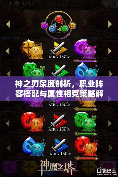 神之刃深度剖析，职业阵容搭配与属性相克策略解析