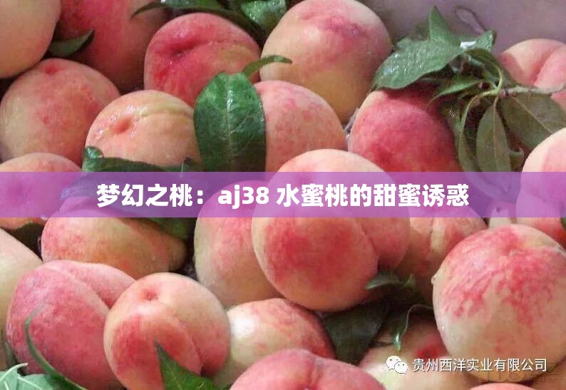 梦幻之桃：aj38 水蜜桃的甜蜜诱惑