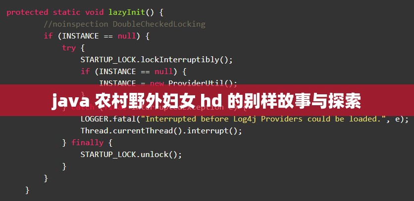 java 农村野外妇女 hd 的别样故事与探索