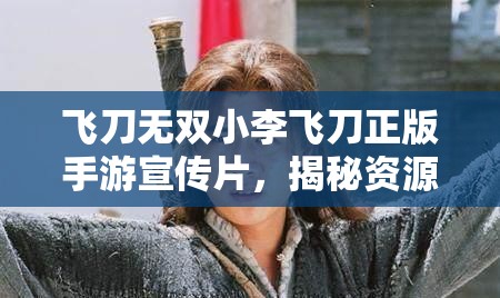 飞刀无双小李飞刀正版手游宣传片，揭秘资源管理的核心重要性及实战高效利用策略