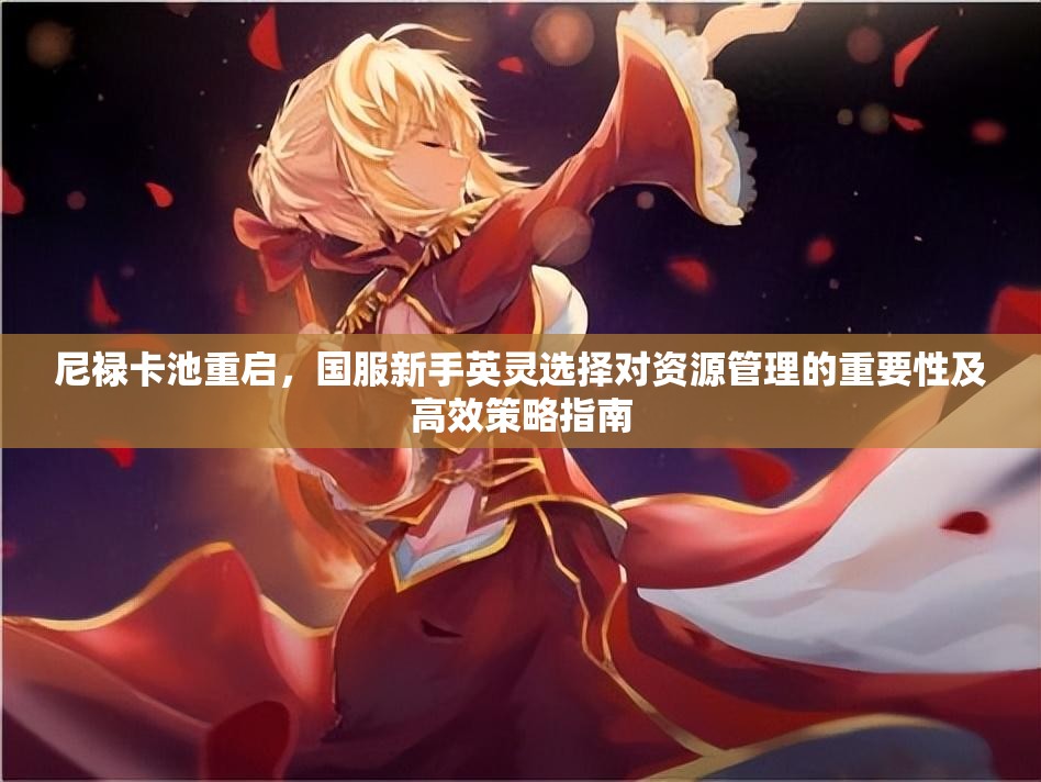 尼禄卡池重启，国服新手英灵选择对资源管理的重要性及高效策略指南