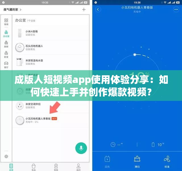成版人短视频app使用体验分享：如何快速上手并创作爆款视频？