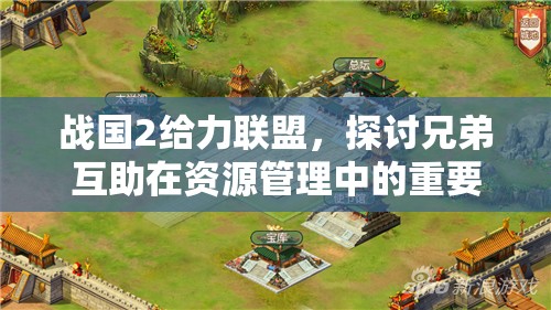 战国2给力联盟，探讨兄弟互助在资源管理中的重要性及有效策略