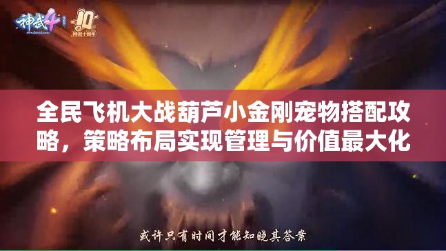 全民飞机大战葫芦小金刚宠物搭配攻略，策略布局实现管理与价值最大化