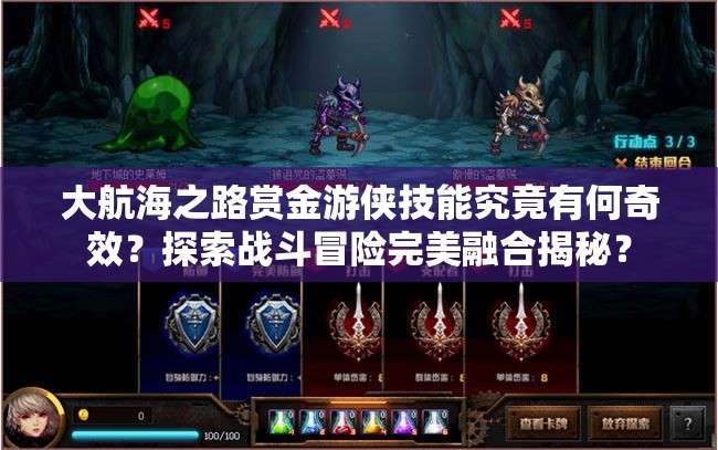大航海之路赏金游侠技能究竟有何奇效？探索战斗冒险完美融合揭秘？
