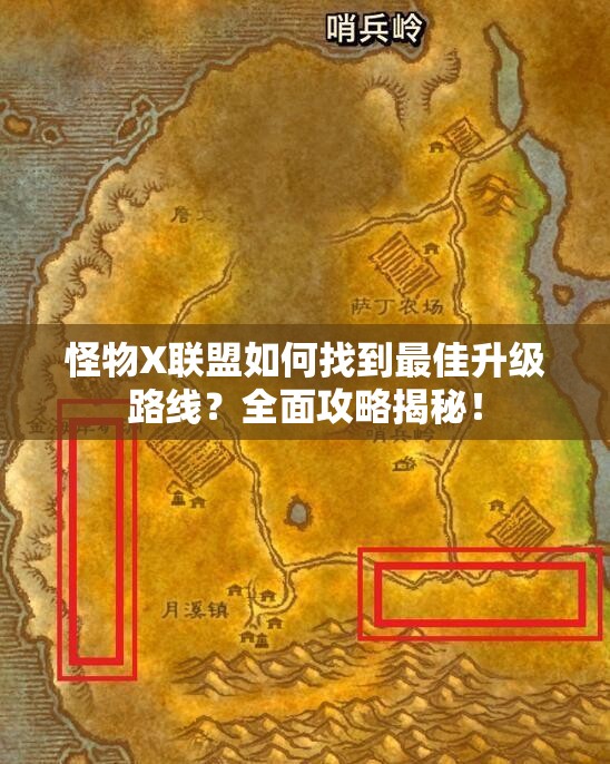 怪物X联盟如何找到最佳升级路线？全面攻略揭秘！