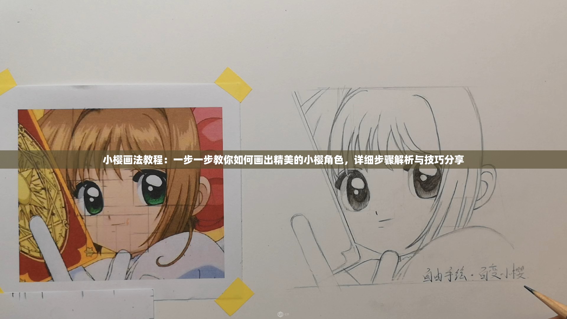 小樱画法教程：一步一步教你如何画出精美的小樱角色，详细步骤解析与技巧分享