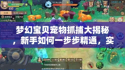 梦幻宝贝宠物抓捕大揭秘，新手如何一步步精通，实现完美蜕变？