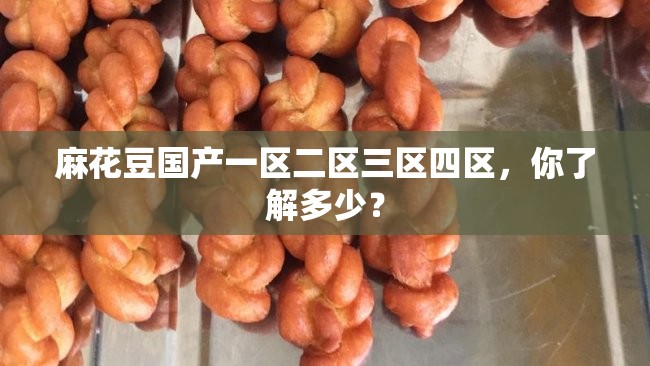 麻花豆国产一区二区三区四区，你了解多少？