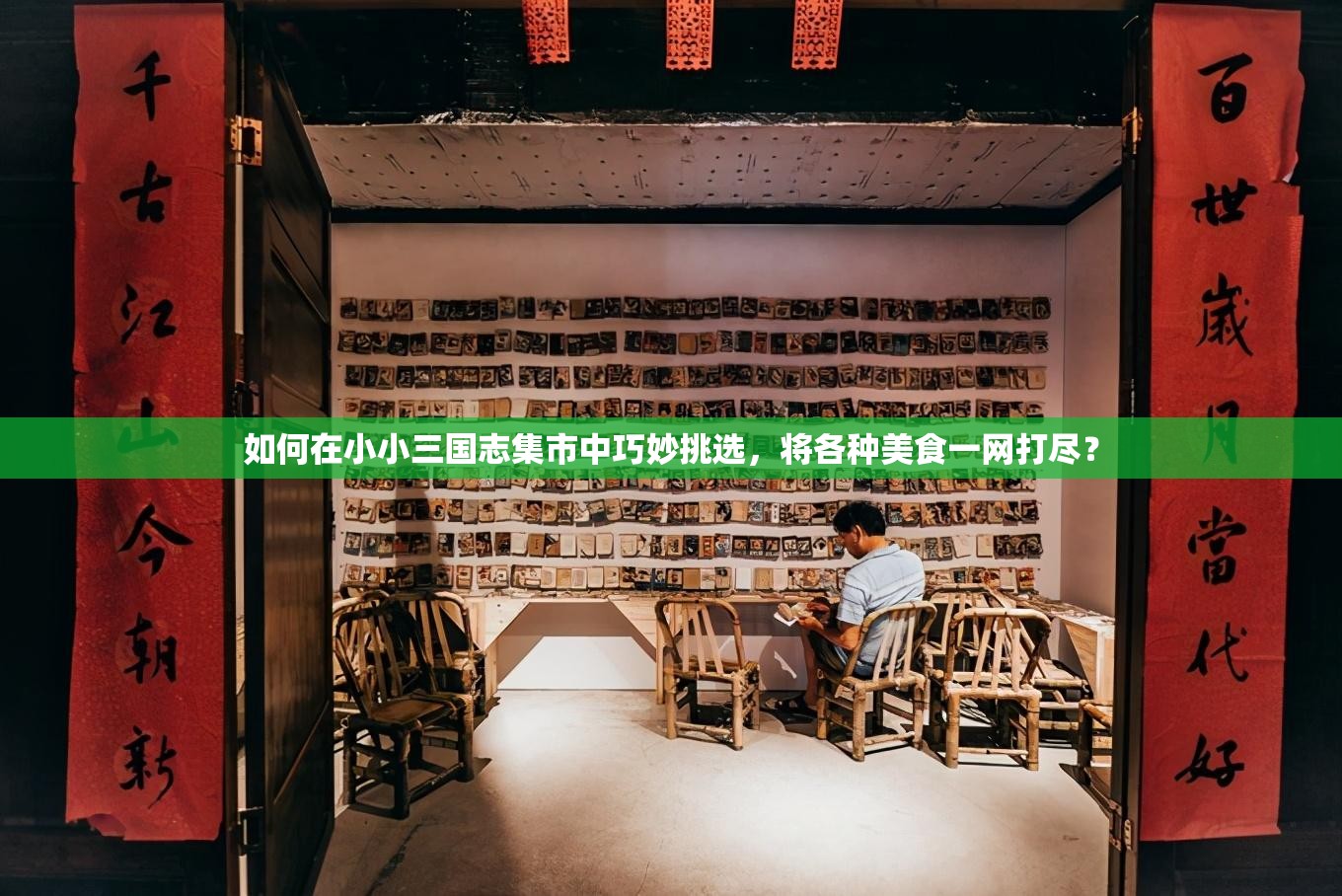 如何在小小三国志集市中巧妙挑选，将各种美食一网打尽？