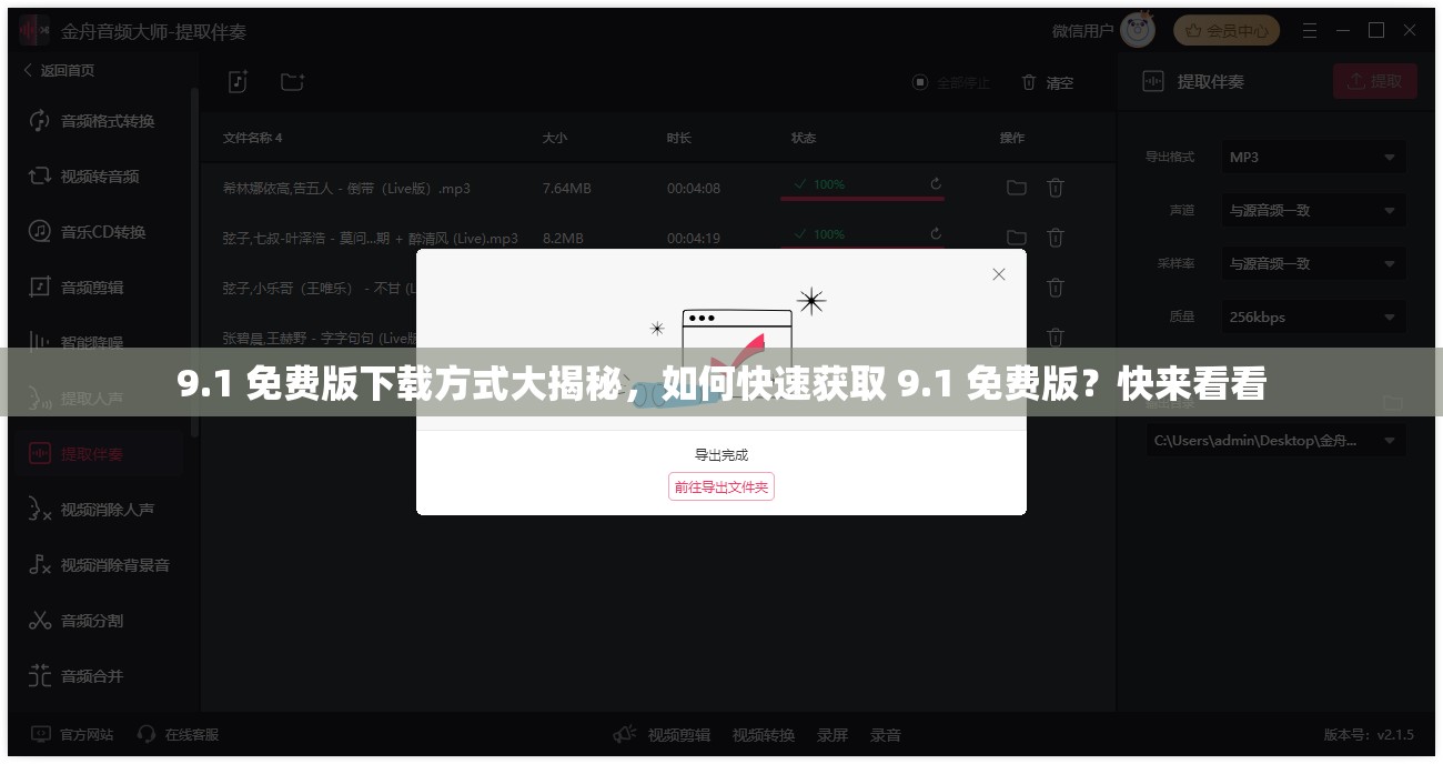 9.1 免费版下载方式大揭秘，如何快速获取 9.1 免费版？快来看看