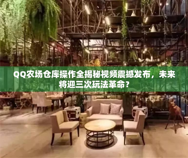 QQ农场仓库操作全揭秘视频震撼发布，未来将迎三次玩法革命？