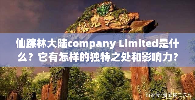 仙踪林大陆company Limited是什么？它有怎样的独特之处和影响力？