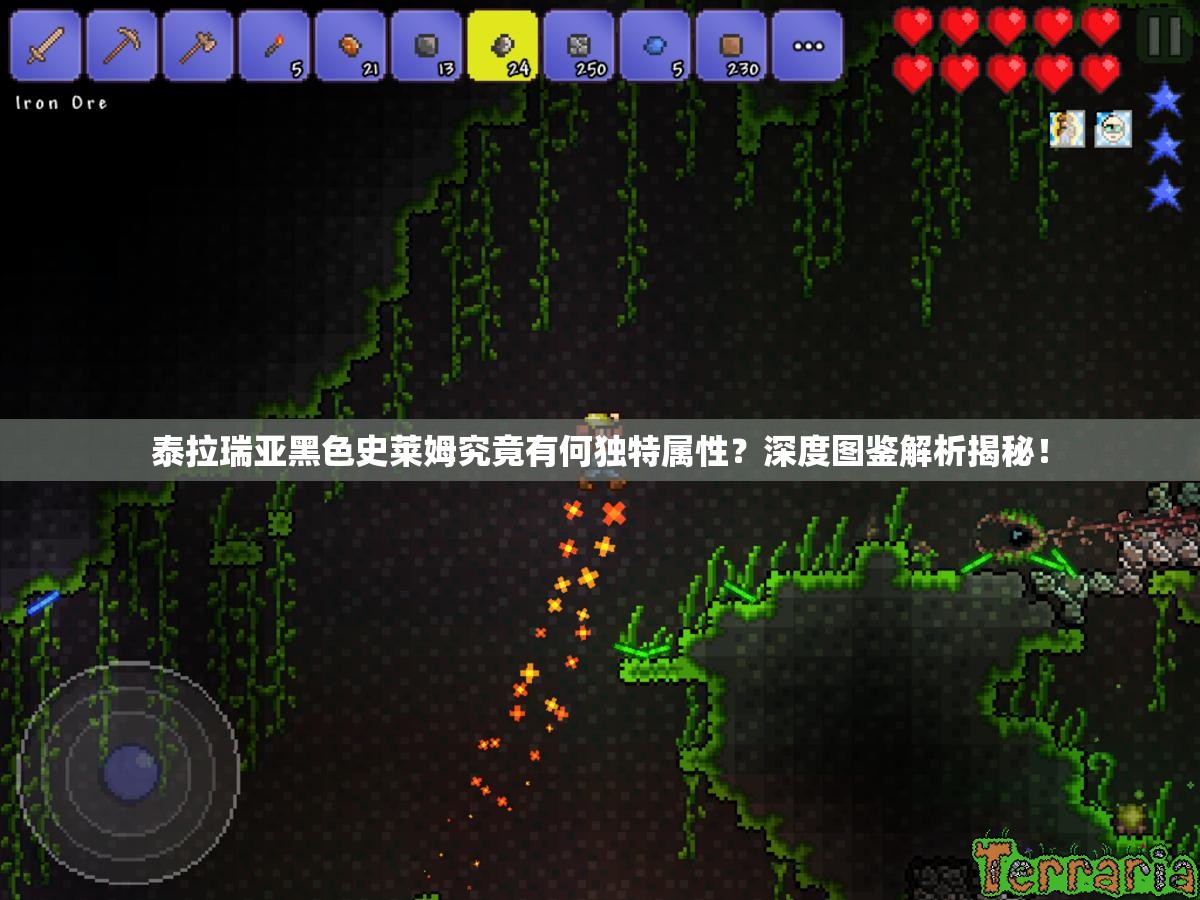 泰拉瑞亚黑色史莱姆究竟有何独特属性？深度图鉴解析揭秘！