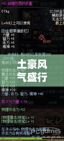 土豪风气盛行，仙变装备与道具使用一览，演变史中隐藏了哪些秘密？