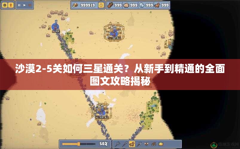 沙漠2-5关如何三星通关？从新手到精通的全面图文攻略揭秘