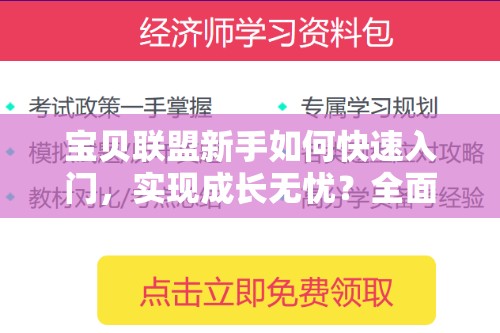 宝贝联盟新手如何快速入门，实现成长无忧？全面指南揭秘！