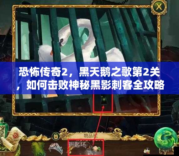 恐怖传奇2，黑天鹅之歌第2关，如何击败神秘黑影刺客全攻略揭秘？