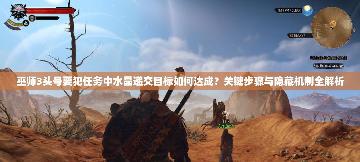 巫师3头号要犯任务中水晶递交目标如何达成？关键步骤与隐藏机制全解析